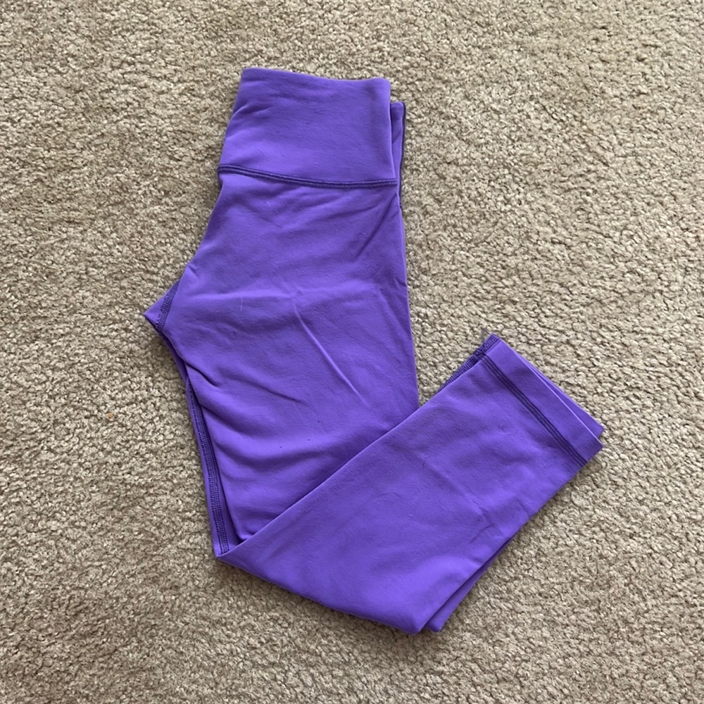 Purple Lululemon leggings